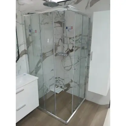 Tuš kabina 100x80 levo otvaranje – V&B Klizna tuš kabina 100x80 leva – Villeroy & Boch