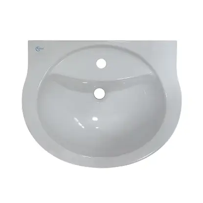San Remo lavabo 55 cm sa polustubom san remo lavabo 55 sa polustubom