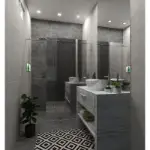 Pločica za dnevnu sobu industrijski dizajn