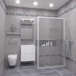 Siva keramička mozaik pločica za zid i pod