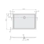 Futurion Tanka akrilna tuš kada