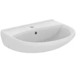 Beli konzolni lavabo 55 cm
