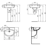 Ideal Standard lavabo beli