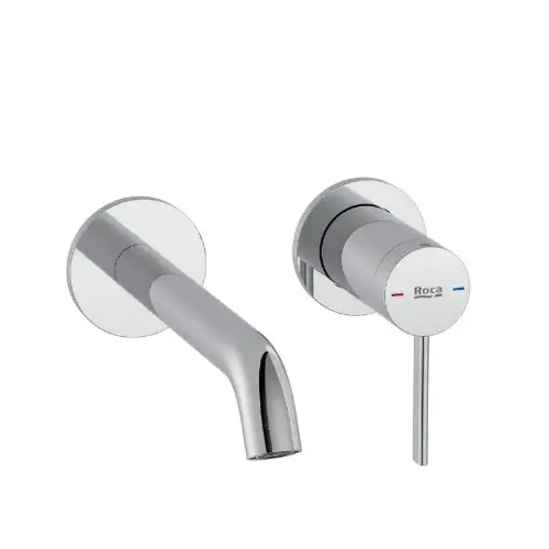 ugradna slavina za lavabo crna