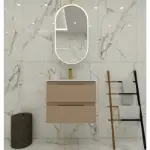 Cappuccino sjaj lavabo Friendly 600BX