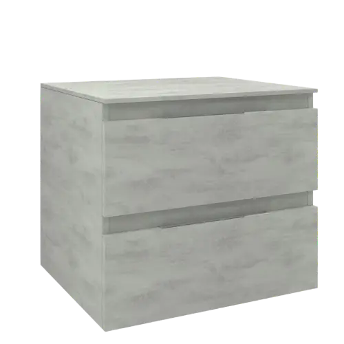 Sivi konzolni ormarić bez umivaonika