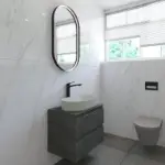 Grigio viseći ormarić sa pločom