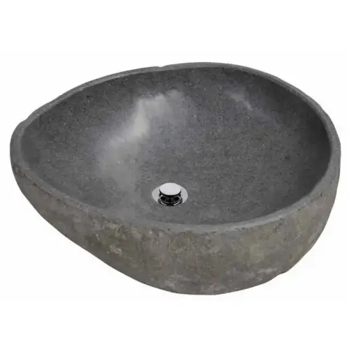 Rock kameni umivaonik sivi 52x55x14