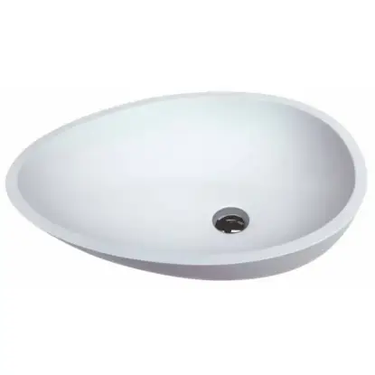 Nadgradni umivaonik Cora White bijeli Nadgradni lavabo Cora White 435×605×160