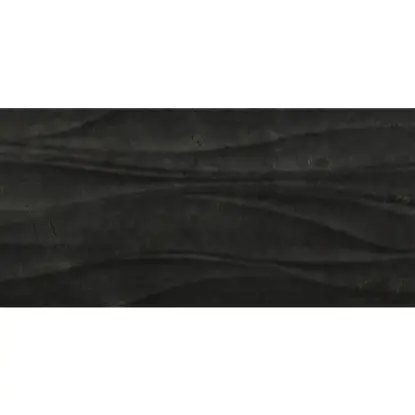 Crystal Lithos Dark zidne pločice sjaj 25x50 Crystal Lithos Dark pločice crne 25x50