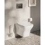 Mia Square Конзолна WC Школка со Даска 7484+91