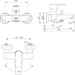 Connect Air Ѕидна Славина за Туш Кабина и Када A7033AA