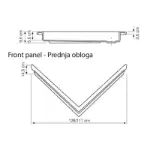Слика на Fonte Туш Kадa Lux 80x80