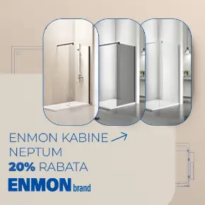 Slika za kategoriju Enmon Walk In Kabine -20%