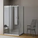 tuš kabina 120x80 dorsa uni brill srebro sjaj