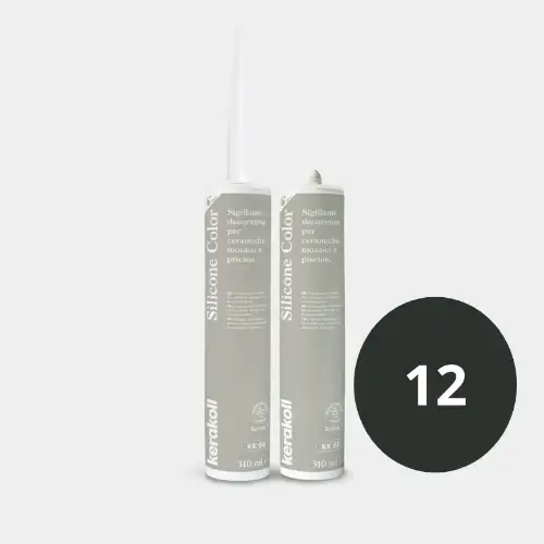 Kerakoll Silicone Color KK12 neutralno sivi silikon
