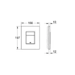 Grohe taster 38732KF0 crna