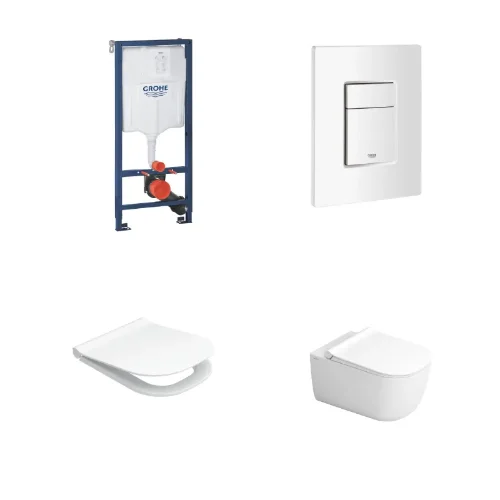 Grohe Dolomite konzolni set bela tipka