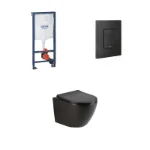 Grohe Abloom konzolni set crna tipka