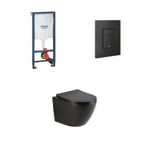 Grohe Abloom konzolni set crna tipka