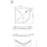 Slika Fonte Tuš Kada Lux R90