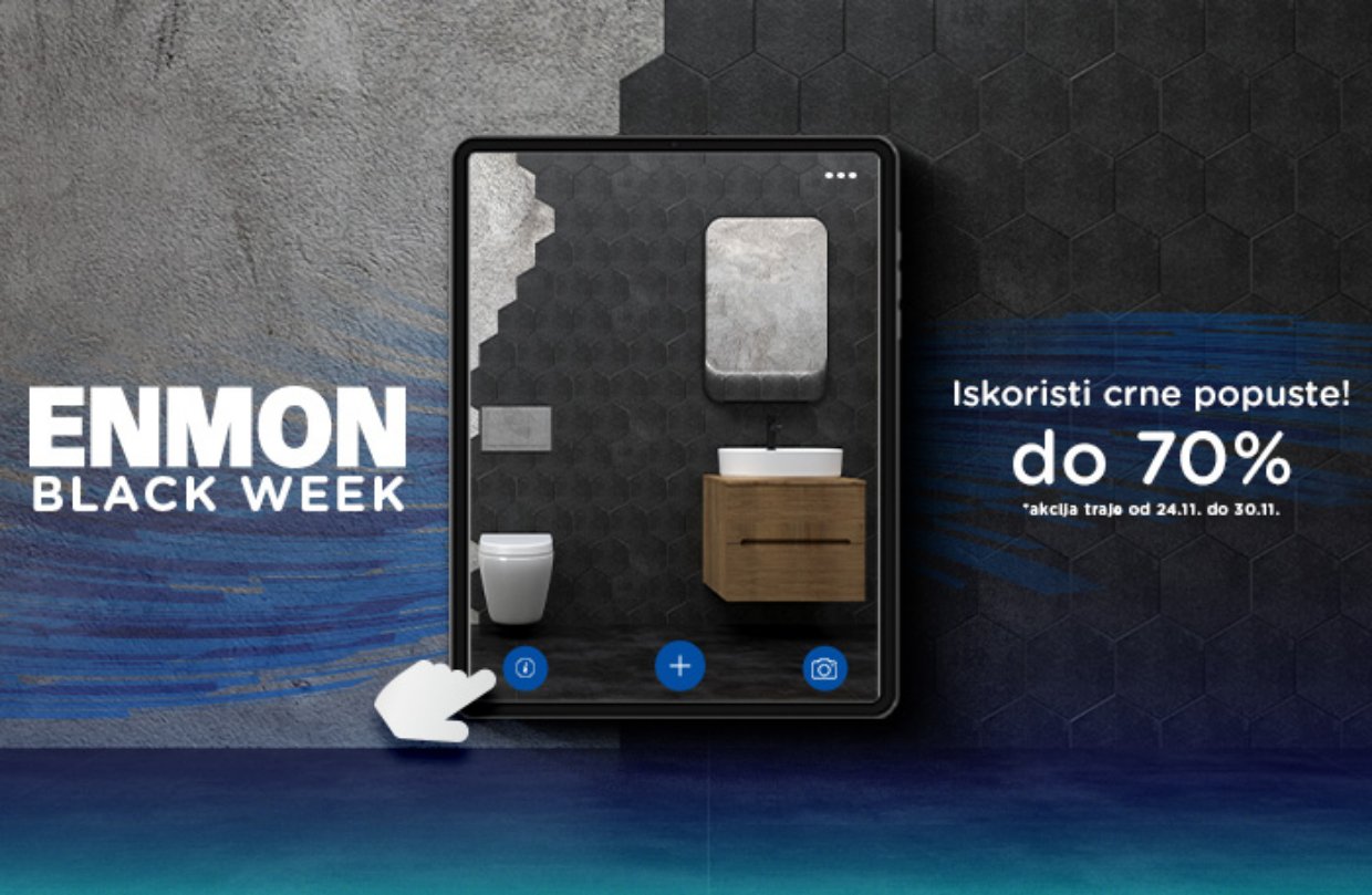 BLACK WEEK 2025 – ENMON najava najveće akcije u godini