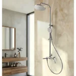 Hrom tuš ruža sa ručnim tušem