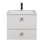 Lena 600BX beli lavabo ormarić