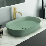 Ipalys ovalni lavabo zeleni
