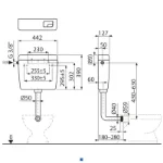 vodokotlic niska montaza