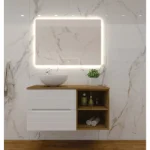 beli viseći ormarić za kupatilo