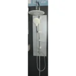 Usponski tuš sistem beli hrom