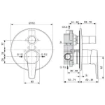 ugradna slavina za kadu