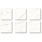 Bela mermerna pločica mat