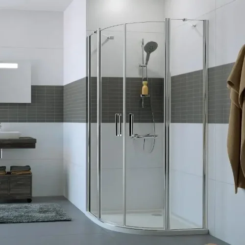 Polukružna tuš kabina 100x100