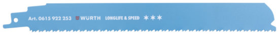 Rezila za sabljasto žago za kovino Loglife&Speed
