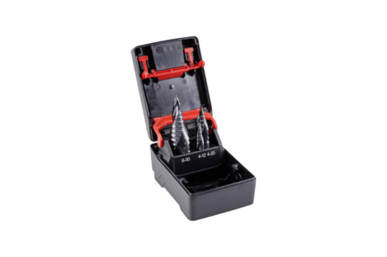 Set spiralnih stopničastih svedrov ALTIN Smartstep, 3 kosi