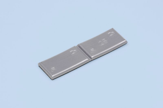 Samolepilne cinkane uteži, Š19XV3 mm