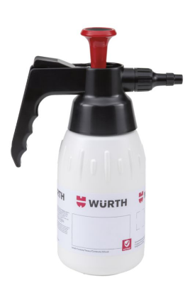 Ročna pršilka za kisline, pH 2-8, 1 liter