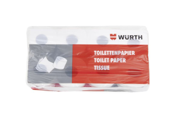 Toaletni papir, bel, 3-slojni, 250 listov, 72 rol, Ecoline