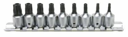 9-delni set nastavkov 1/4"