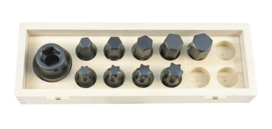 Komplet udarnih nastavkov CV 3/4 palca 