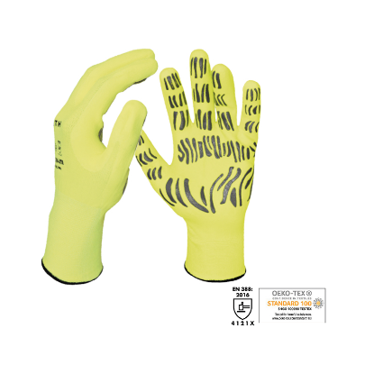 Slika 12x Montažne rokavice Tigerflex® Hi-Lite vel-11