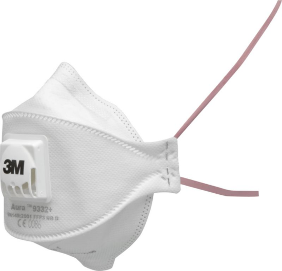 Slika ZAŠČITNA MASKA-ZLOŽLJIVA-3M-AURA 9332+
