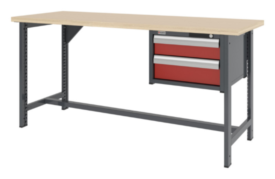 Slika SISTEMSKI DELOVNI PULT-2PREDALNIKA-R3020-955X2000