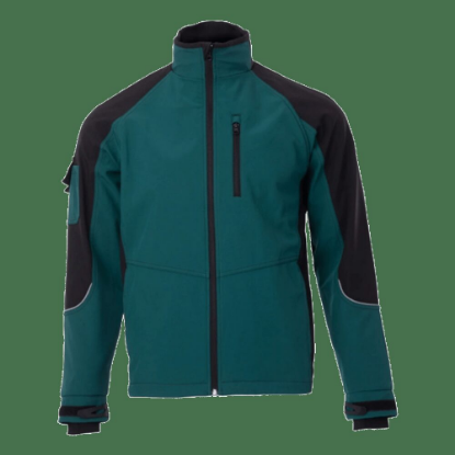 Slika DELOVNA JAKNA-SOFTSHELL-ZELENA-L