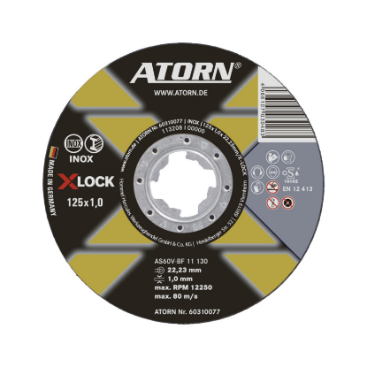 Slika PLOŠČA REZALNA ZA KOVINE-X-LOCK-1,0/125MM