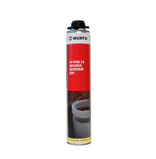 Slika PU PENA-LEPILO ZA BETONSKE CEVI-750ML