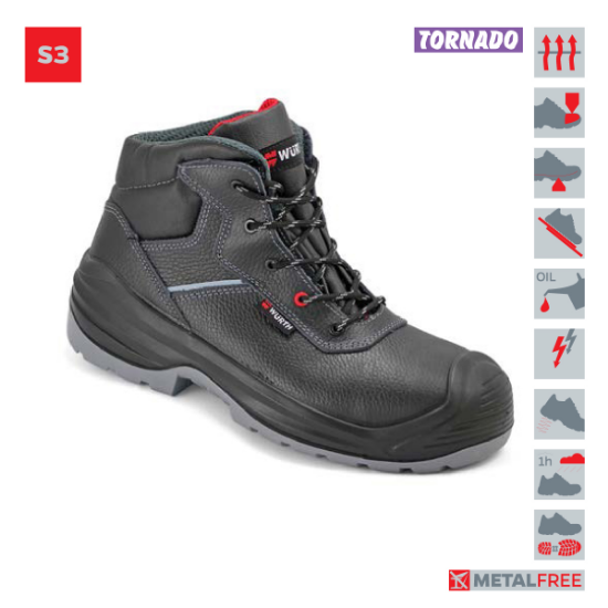 Slika Zaščitni čevelj, Tornado - Visok S3