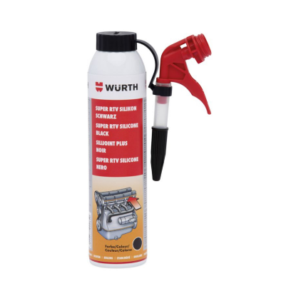 Slika 12 x super RTV silikon, 200 ml (črn/rdeč)